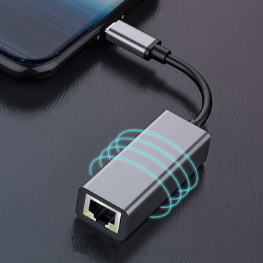 USB C to Ethernet Adapter - 2.5Gbps Ethernet to USB C [Thunderbolt 3/4 Compatible] - Aluminum Portable USB C to RJ45 Ethernet Adapter for laptop USB C Ethernet Adapter for MacBook Air/Pro, XPS