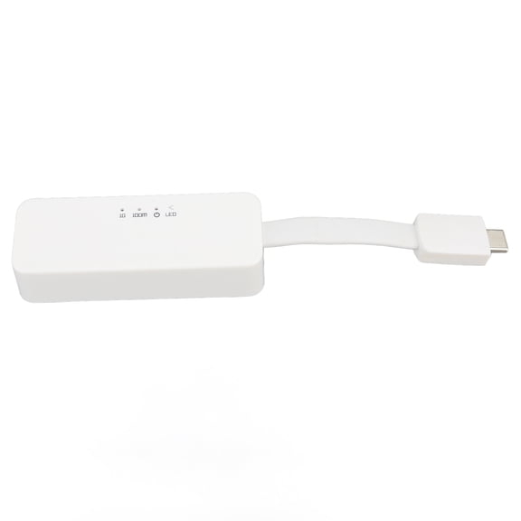 USB C to Ethernet Adapter, Gigabit RJ45 to USB 3.0 Type-C LAN Network Converter, 1000Mbps High-Speed Wired Internet Dongle for Laptop and Tablet, Compact 2.8 in / 70 mm Portable Housing