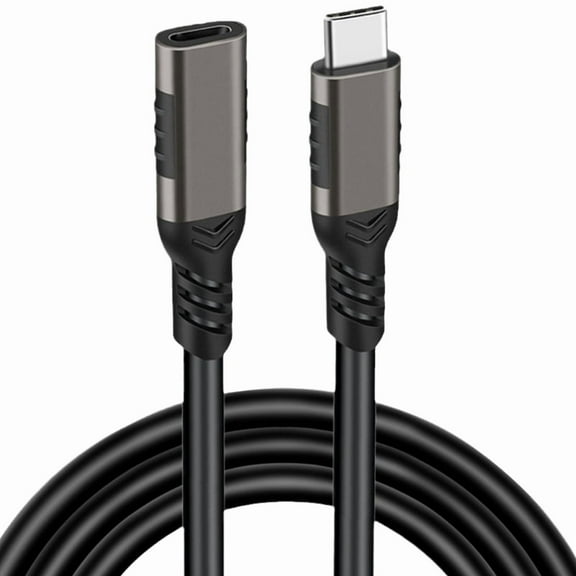 USB C Extension Cable 3.2 Gen2 100W TypeC Male to Female 4K/60Hz Video Cable TypeC Extenders Data Cable