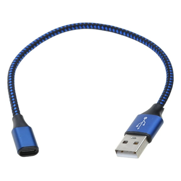 USB C Extension Cable Type C Female to USB 2.0 Male Extender Converter