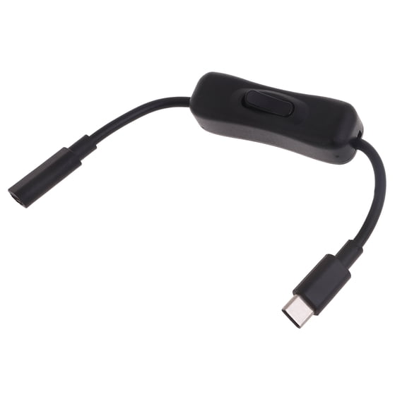 USB C Extension Cable with On/Off Switches for 4 and USB C Device