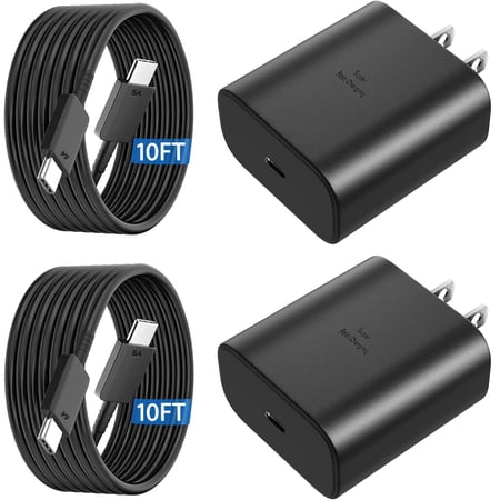 USB C Fast Charger 45W Compatible for Samsung Super Fast Charger Type C Android Phone Charger Block with 10FT Type C Charging Cable Compatible for Samsung Galaxy S26/S25/S24 Ultra/S24/S23/S22 price history and forecast - Fashia A450F-S1-07
