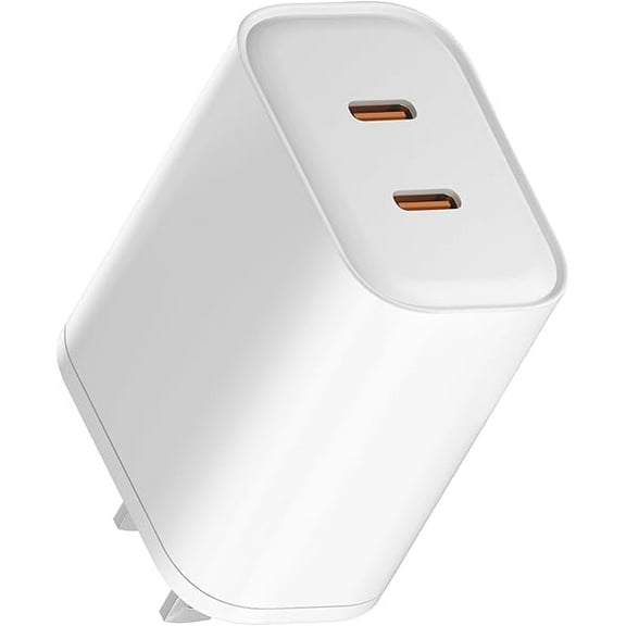 USB C Fast Charger Block Compatible with Apple Watch,36W GaN Double Type C Charging Dual Port Power Adapter Plug Cube for Apple Watch Series 10/9/8/7/6/5/4/3/Ultra 2/SE/for iPhone 16 15 iPad and More