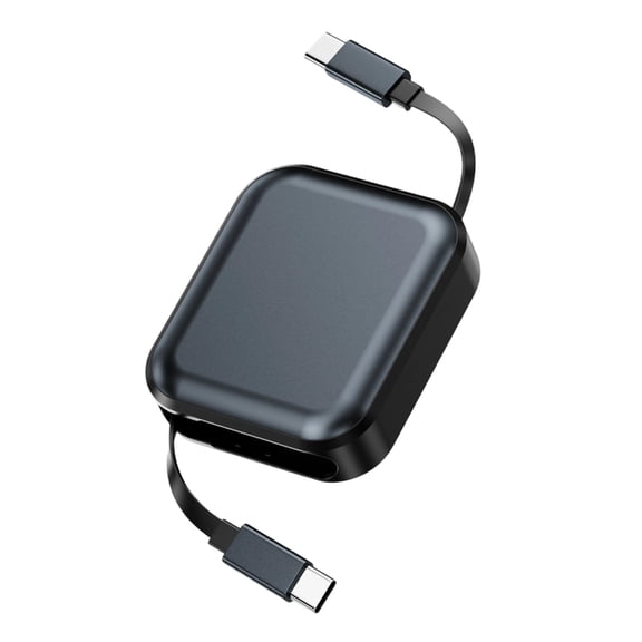 1M Retractable USB C To USB C Cable 240W Fast Charging For Phone 15 16 17 Supports Highly Speed Data Transfer Durability