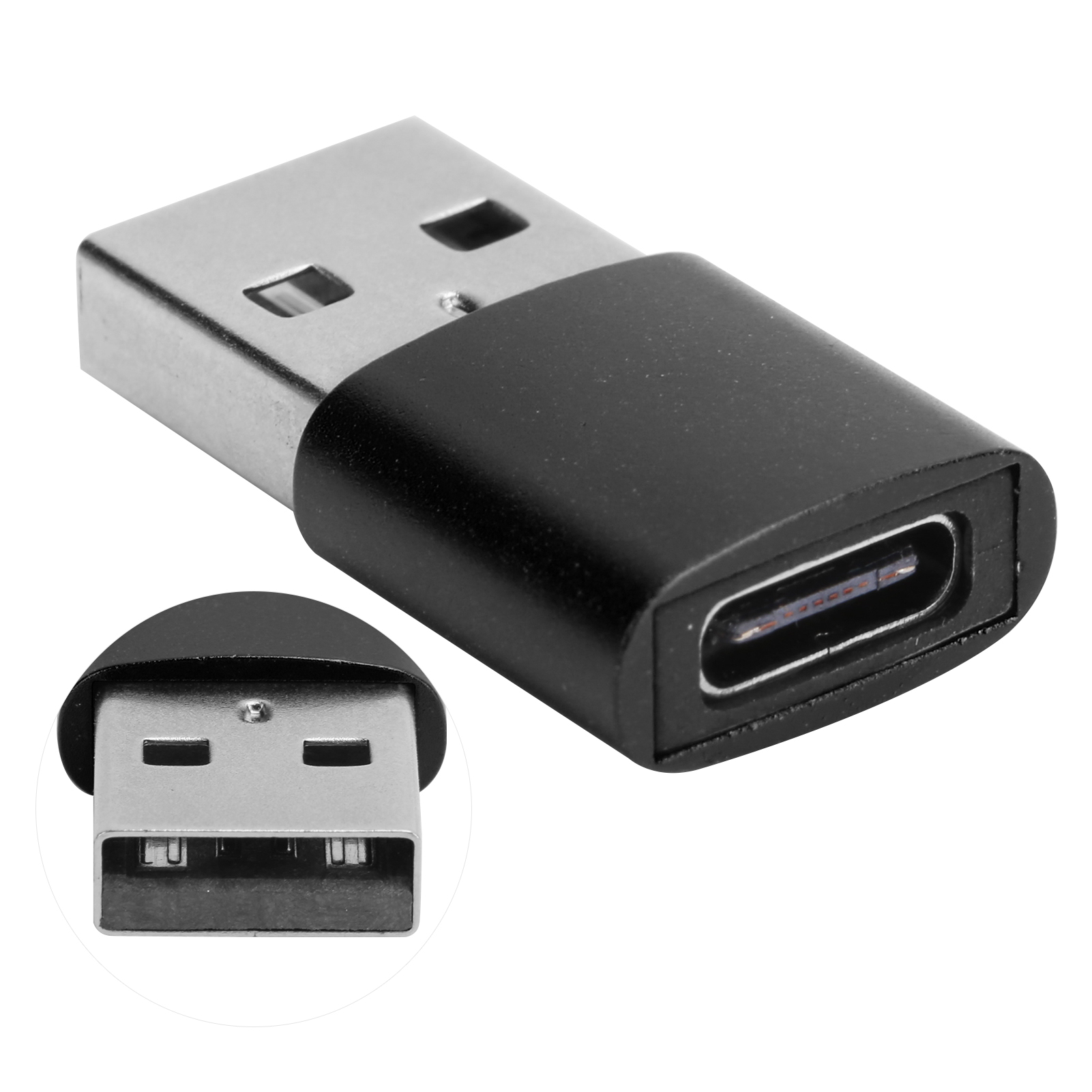 USB C Female To USB Male Adapter, TypeC Adapter Converter Female To