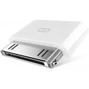 USB C Female to 30 Pin Male Adapter, Type C Charging & Sync Connector for iPhone 4 4S 3G 3GS, iPad 1 3, iPod Classic/Touch/Nano, White