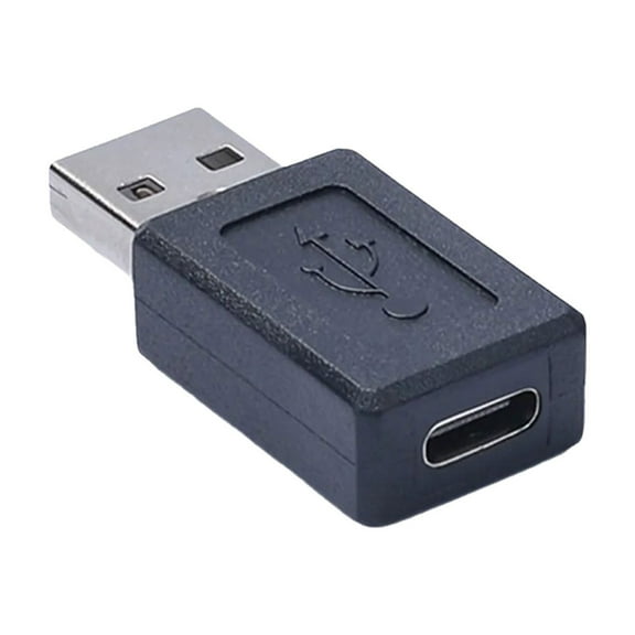 USB C Female to USB 2.0 Male Adapter 480mbps Fast Data Transfer Power Adapter for Laptops Mobile Phones Tablets