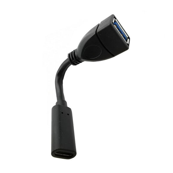 USB C Female to USB Female Adapter 5Gbps Data Syncing Wire Type C OTG Cable For Laptop PC Electronics Accessory