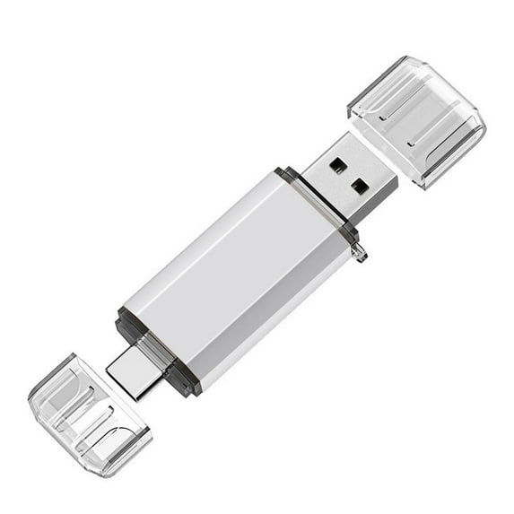USB C Flash Drive 64GB, 2 in 1 OTG USB 2.0 + Type C Memory Stick for Smartphone, Computers, MacBook, Tablets, PC