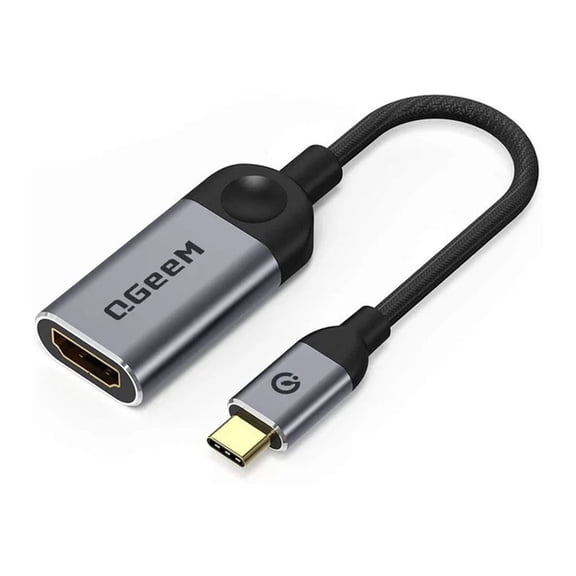 USB C to HDMI Adapter 4K@30Hz Cable, USB Type-C to HDMI Adapter [Thunderbolt 3/4] HDMI Adapter for Laptop MacBook Pro/Air, iPhone15 Pro max, Dell XPS, HP.Pixelbook, Thinkpad,Surface,Ipad Pro etc.