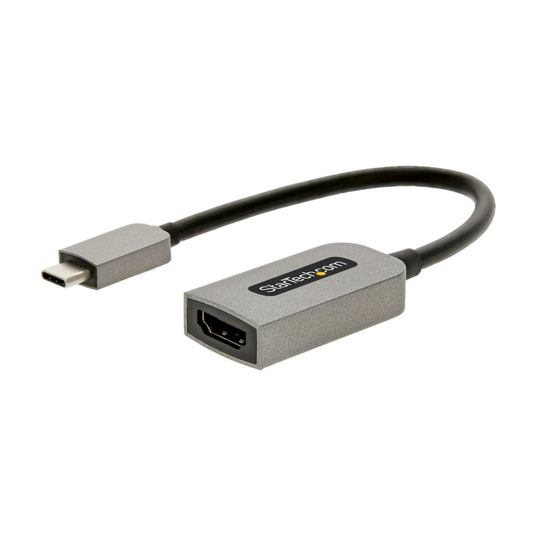 StarTech.com USB C to HDMI Adapter Dongle, 4K 60Hz, HDR10, USB-C 