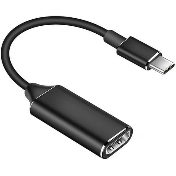 for USB C to HDMI Adapter Cable, Type C to 4K HDMI Cables,USB C Thunderbolt 3 to Display Port Converter,Compatible with MacBook Pro/Air,iPad,Surface Book,Pixelbook,Dell XPS,Samsung Galaxy,Black