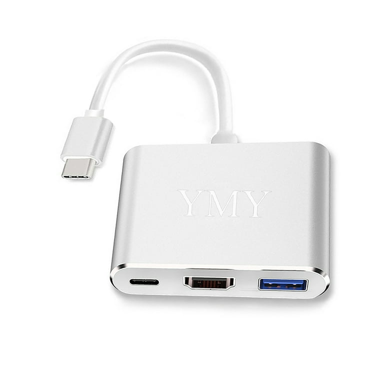 USB C to HDMI 4K 30Hz Adapter for MacBook Pro iMac Chromebook More USB 3.0 Devices Walmart