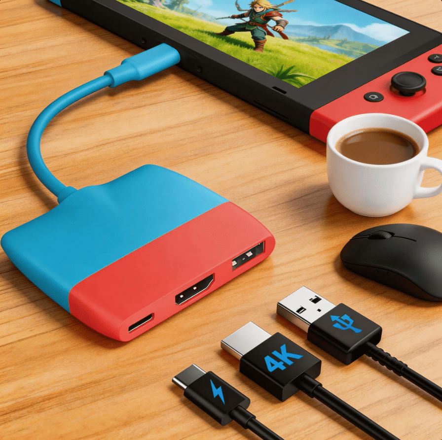 Sibo USB C to HDTV Adapter, 4K, for Switch, MacBook Pro, Android ...