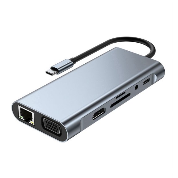 USB C HUB Docking Station 4K Type C to -Compatible HUB Adapter