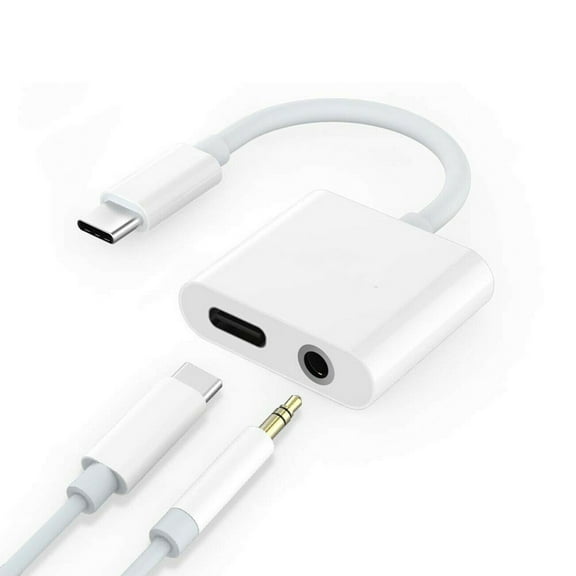 USB-C Headphone Adapter for OnePlus Open / OnePlus Pad (2023) - Earphone 3.5mm Jack Type-C Charger Port Splitter Mic Support Hands-free for OnePlus Open / OnePlus Pad (2023)