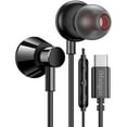 thumbnail image 1 of USB C Headphones for Apple iPhone 16 Pro Max 16e 15 Plus Small Ears Buds Wired Type C Earphones Earbuds with Microphone for Samsung Galaxy S25 S24 S23 Ultra S22 S21 S20 Google Pixel 9 OnePlus Android, 1 of 1