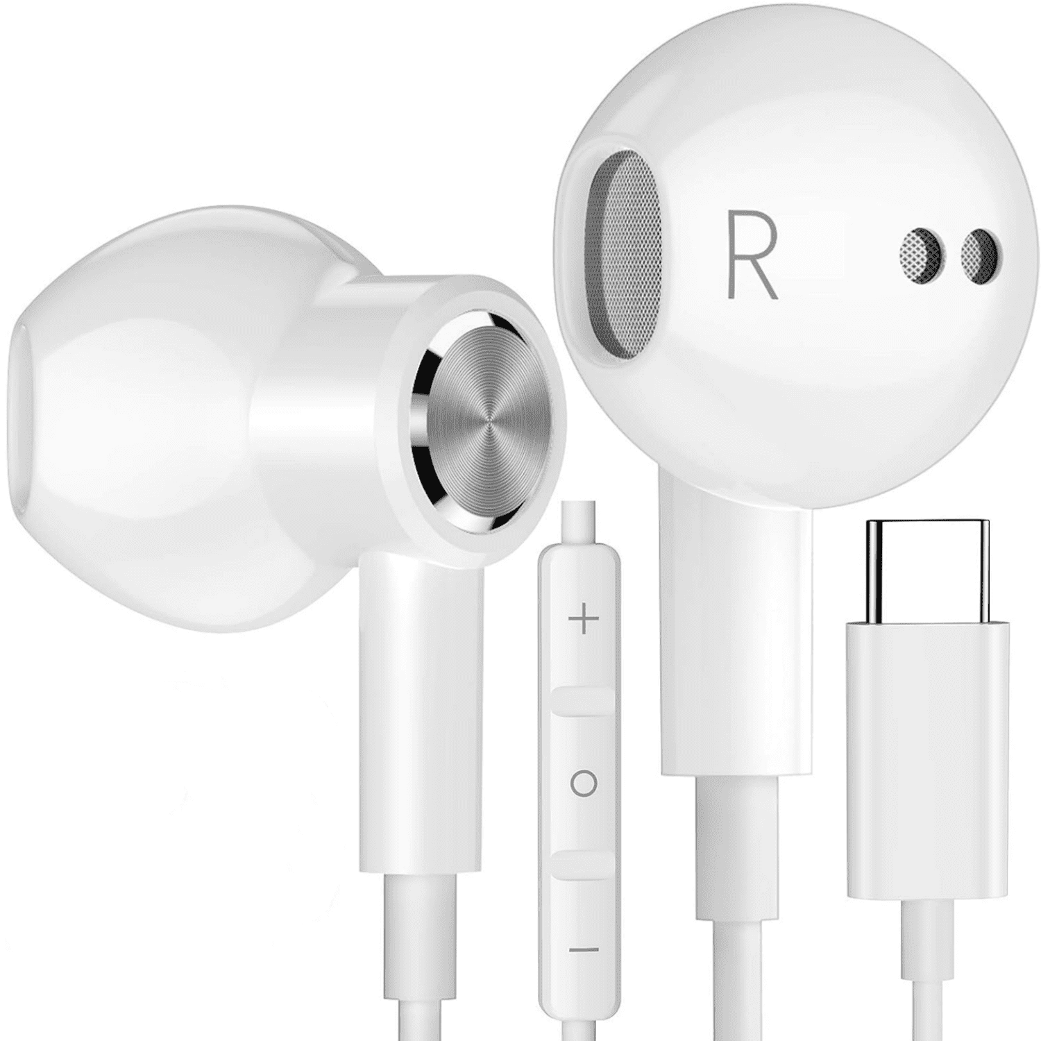 USB C Headphones,Type C Earphones for Samsung S21 S22 S23 Ultra iPhone