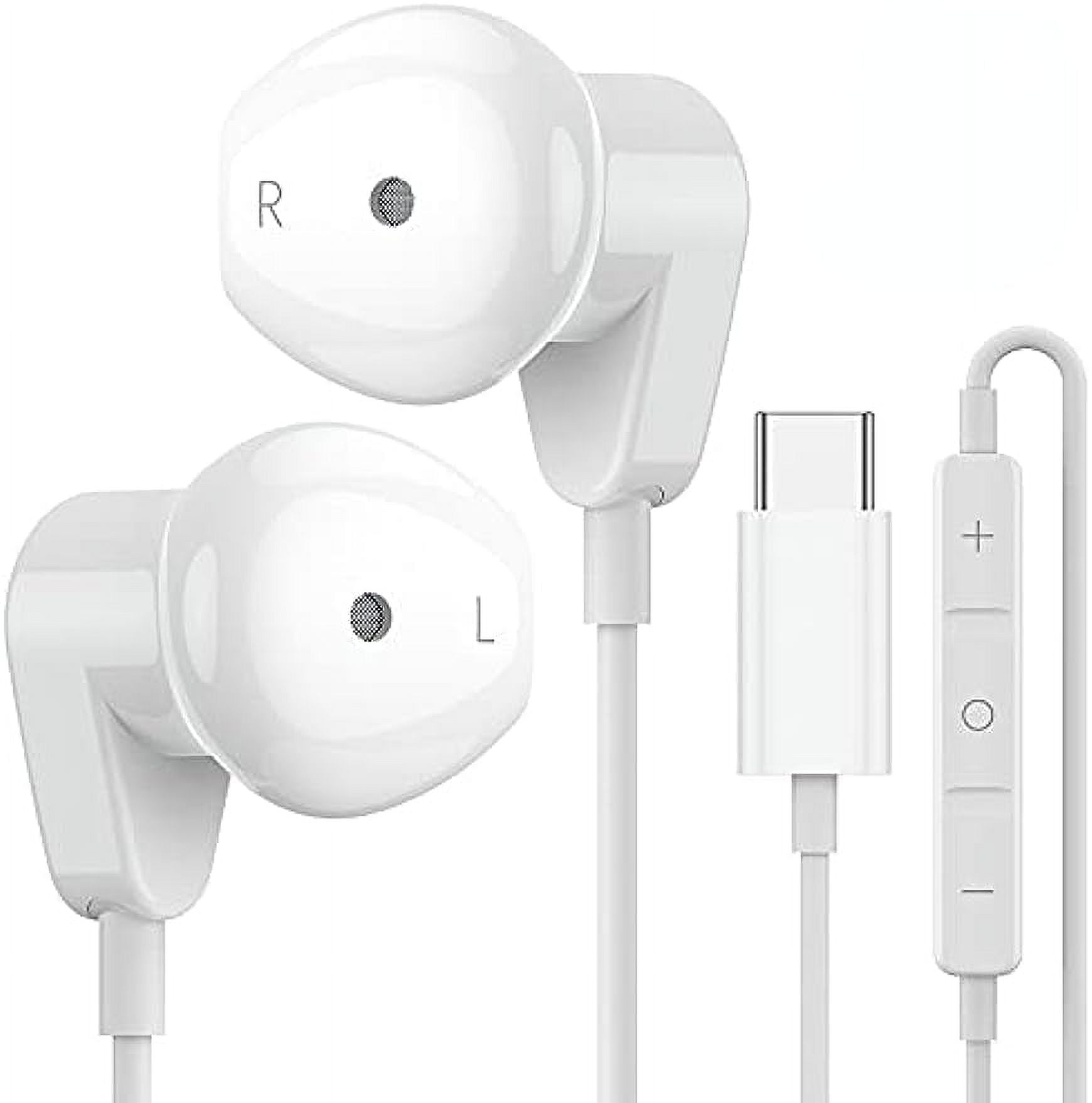 USB C Headphones for iPad Pro,USB Type C Earphones HiFi Stereo USB C