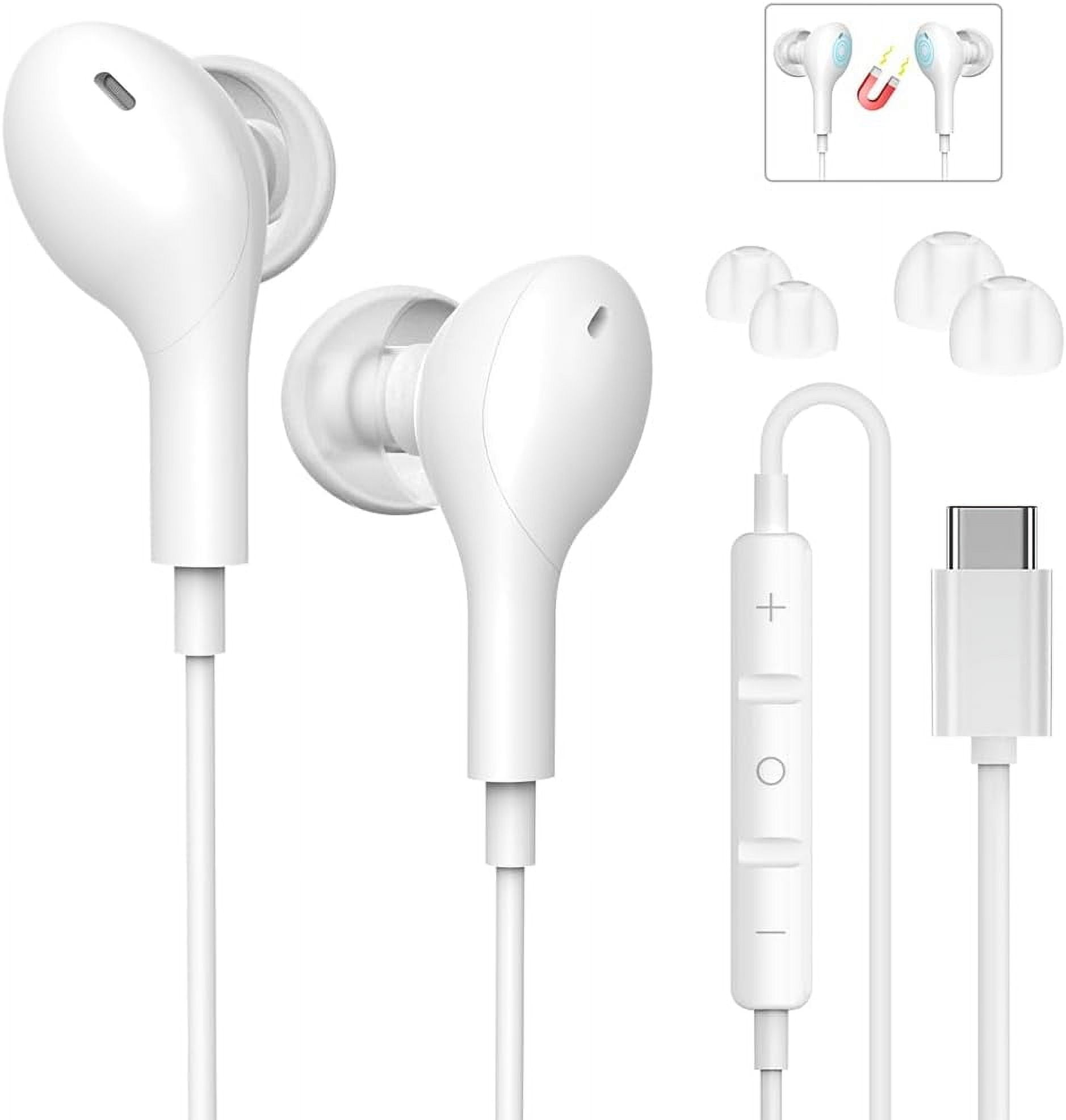 Usb C Earbuds Ipad USB C Headphones For IPhone 15 Type C Earbuds