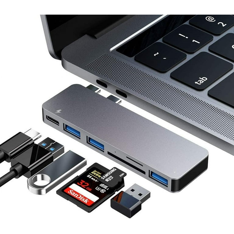 USB C Hub Adapter for MacBook Air M1 2020 2019 2018, USB C HDMI