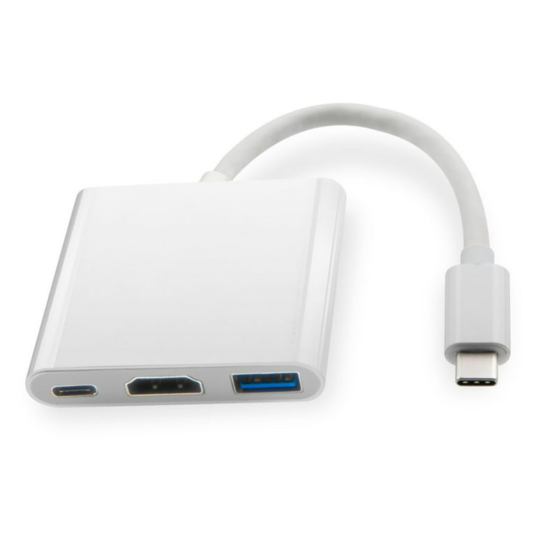 Adaptateur USB C pour MacBook Pro/Air, MOKiN USB C Hub, Mac Dongle
