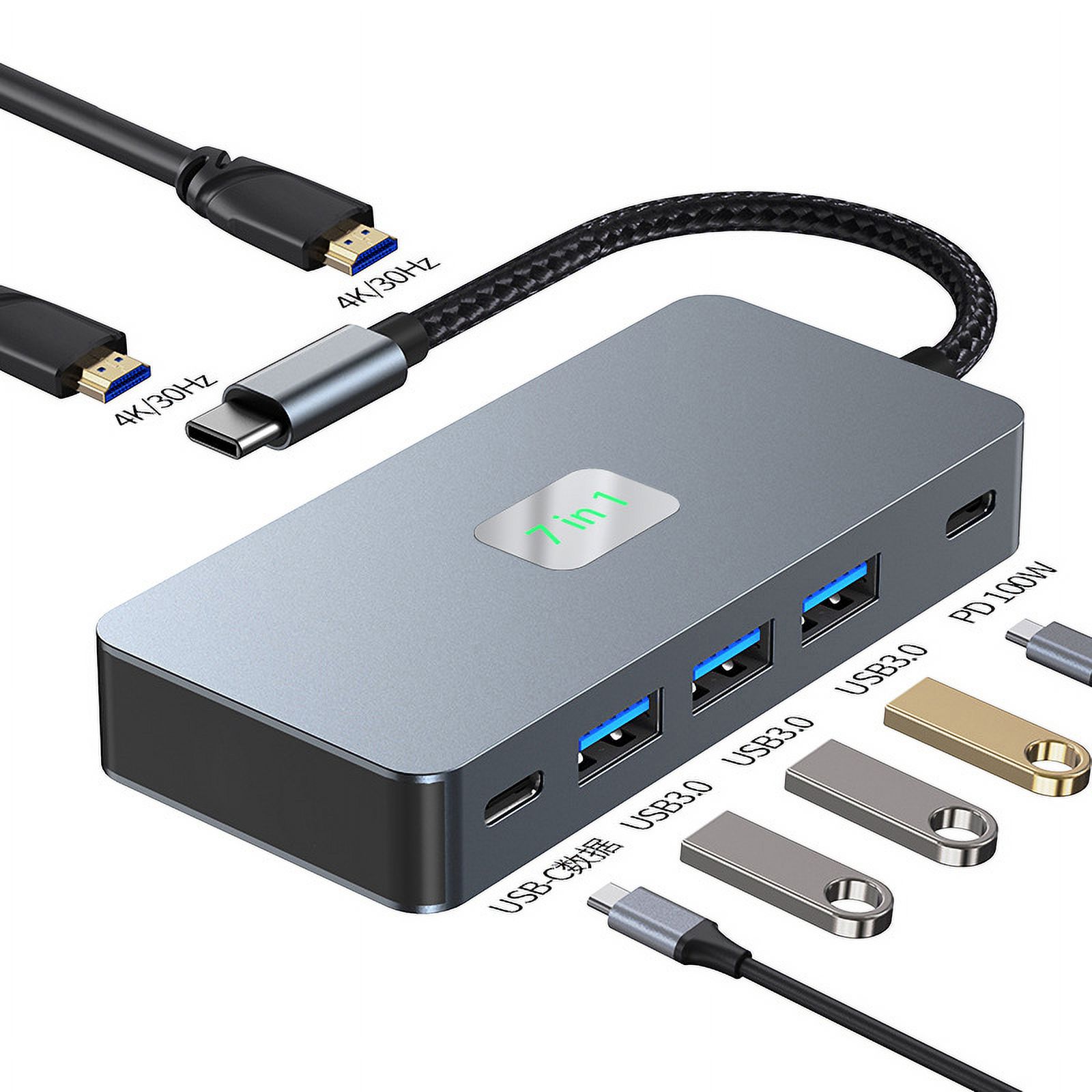 Adattatore USB-C A MagSafe 2 Per MacBook | Ricarica PD 100W | Connettore Magnetico A T