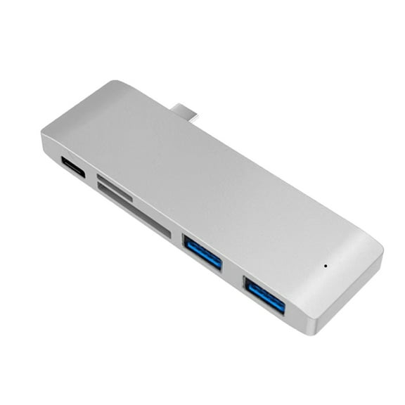 USB C Hub Type C Hub Multiport Adapter 4/5 in 1 USB C Docking Station with USB USB C Port 3.5mm USB Splitter for Laptop