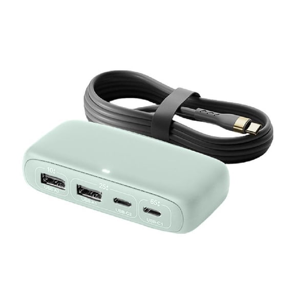 USB C Hub with Total 100W Power Delivery 4Port (2USB C+2USB) 480Mbps Data