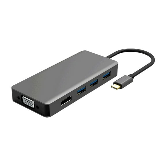 USB C Hubs USB C Adapter Converters with Highly Clear Video Output and Multiple Connectivities 4K Video Transfer