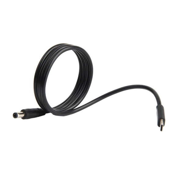 USB C Input to DC5521 12V Output Cable, Essential for Outdoor Testing Travel Power Extension Charging