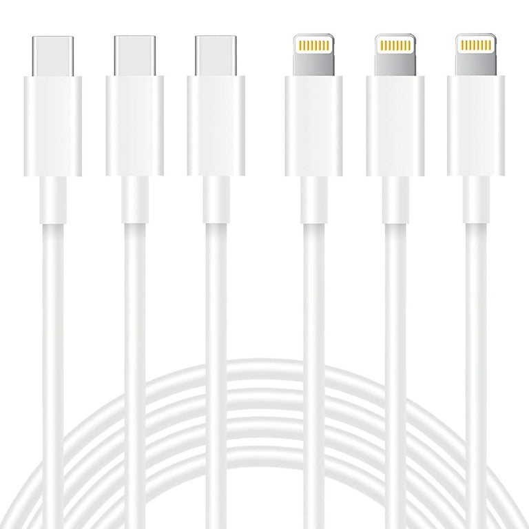 USB-C to Apple Lightning cables (USB-PD) Length / Color White