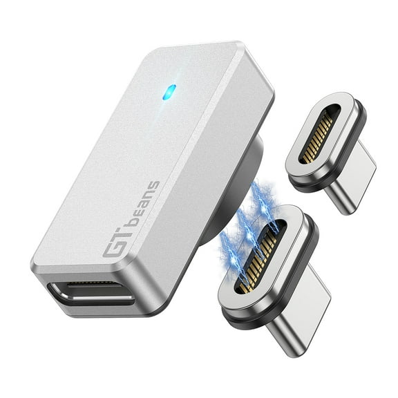 USB C Magnetic Adapter PD 240W Fast Charge USB4 40Gbps 8K@60Hz for Thunderbolt 3/4 Steam Deck PS5 MacBook Pro/Air Laptop Phones
