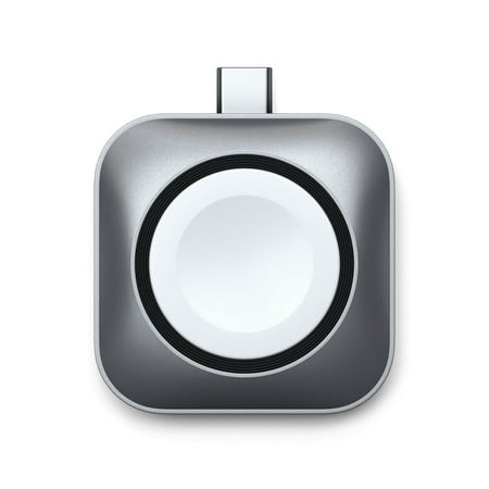 Satechi - Wireless Charging Pad for Apple Watch® - Space Gray
