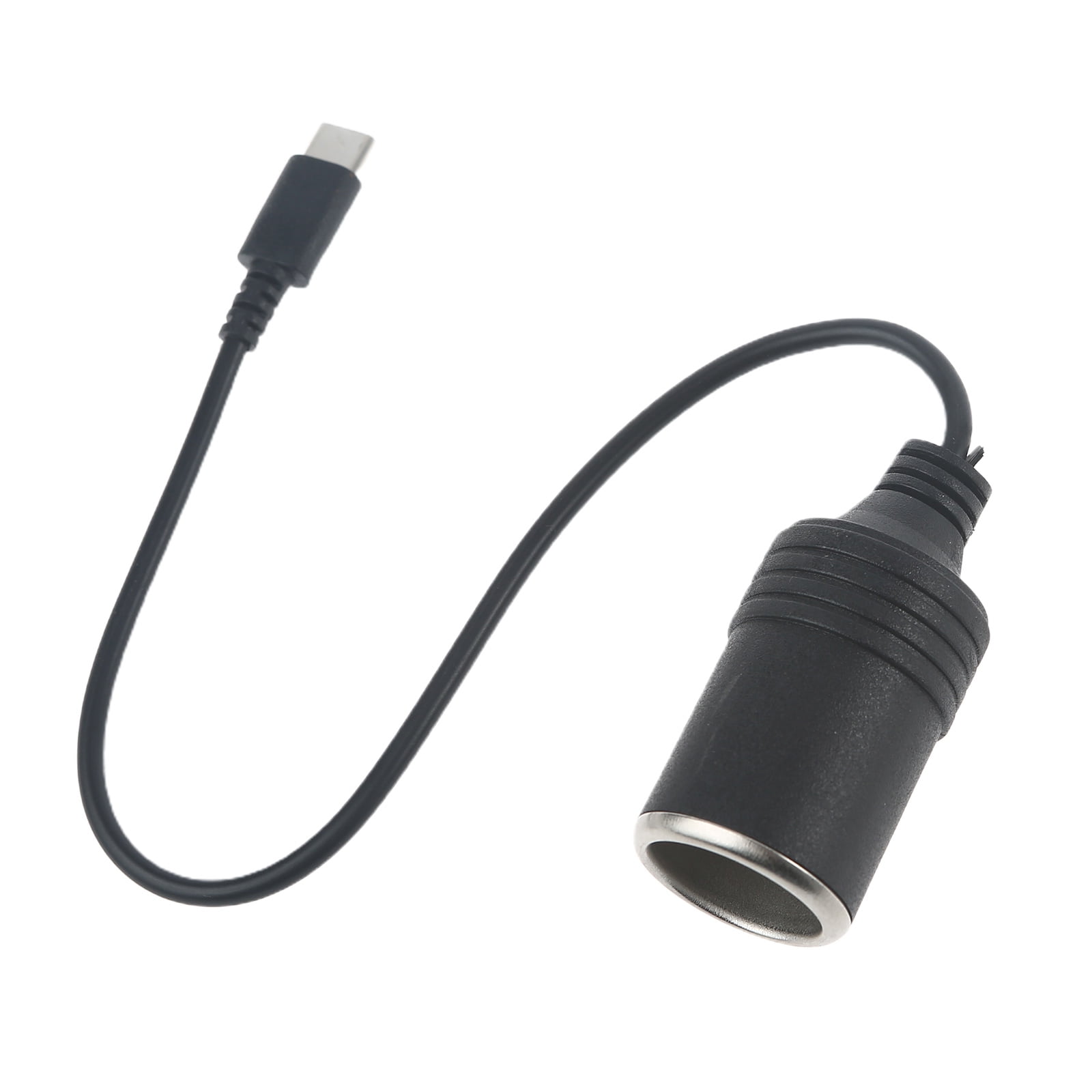 cigarette lighter plug usb c USB C Male to 12V Car Cigarette-Lighter Socket Female Converter Power  Supply Cable for Car DVR Camera GPS and more