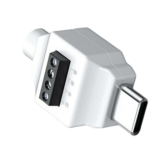 USB C Male to 5Pin/4pin Solderless Crimp Terminal for Quick Repair Project Support 480Mbps Data Transfer 65wCharging