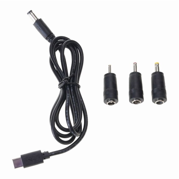 USB C Male to DC 5.5X2.1mm Male Power Jack Extension Charge Cable Charging Cord