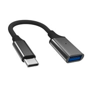 USB-C Male to USB-A OTG Adapter,Compact Converter for Flash Drives