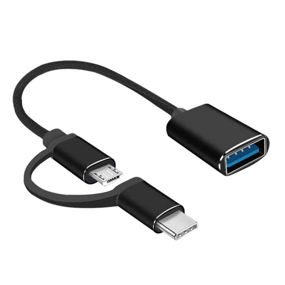 USB C Male to USB3.0 A Female Adapter Cable, File Transfer OTGs Functionality Adapter for Cameras and Gamepads