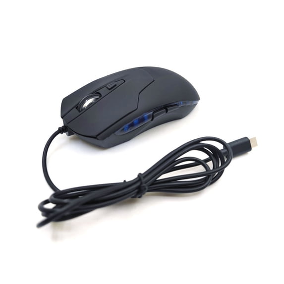 USB C Mouse for Business Home Office Gaming Optical 2400DPI Mouse for PC Laptop Ergonomic Gaming Mouse