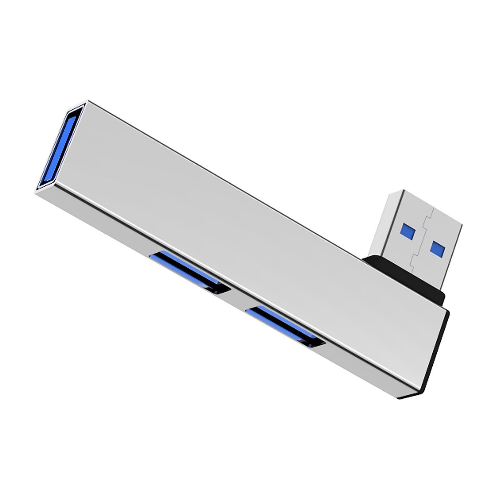 USB C Multiport Adapter 4 Port USB Hubs with Fast 2 USB2.0, 1 USB3.0 ...