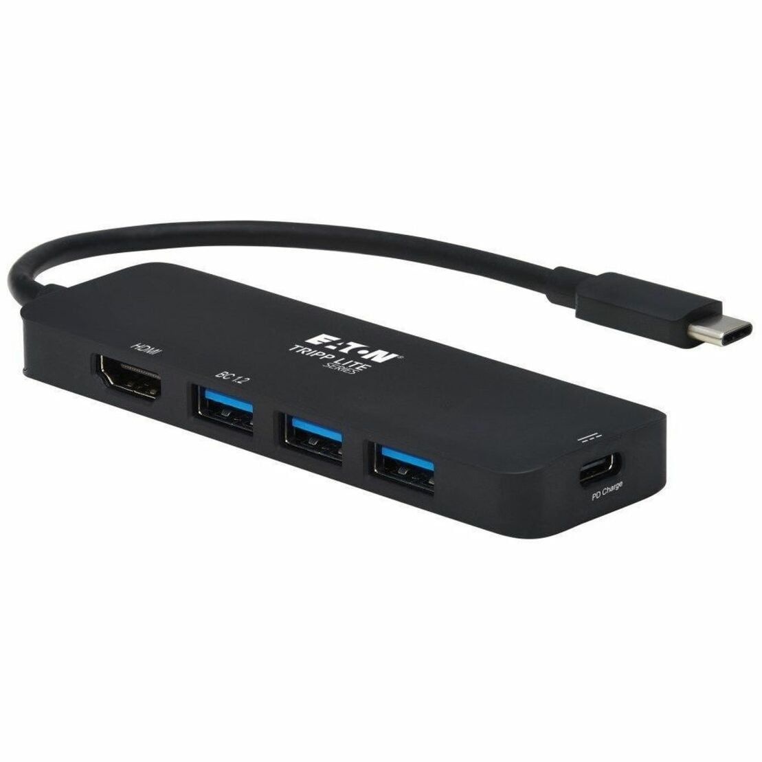 Tripp Lite Usb C Multiport Adapter, 4k @ 60 Hz Hdmi, 3 Usb-a Hub Ports, 100w Pd , Hdr, Hdcp 2.2 - Docking Station - Usb-c 3.1 / Thunderbolt 3 - Hdmi