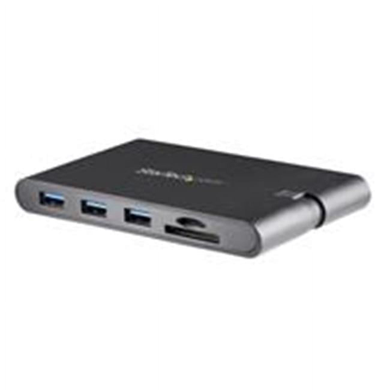 USB-C Multiport Adapter with HDMI & VGA 3x USB 3.0 SD PD 3.0 Wraparound Cable