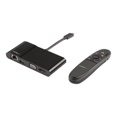 thumbnail image 1 of USB-C Multiport Adapter with Wireless Presenter Remote, 1 of 3