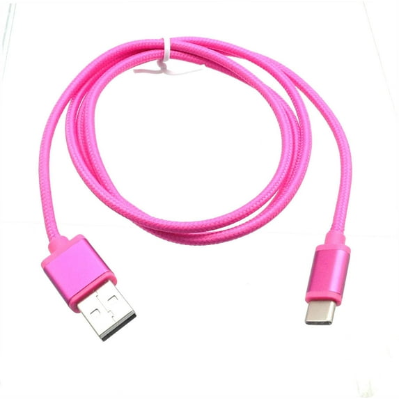 USB-C Nylon Braided Cable - 3 feet