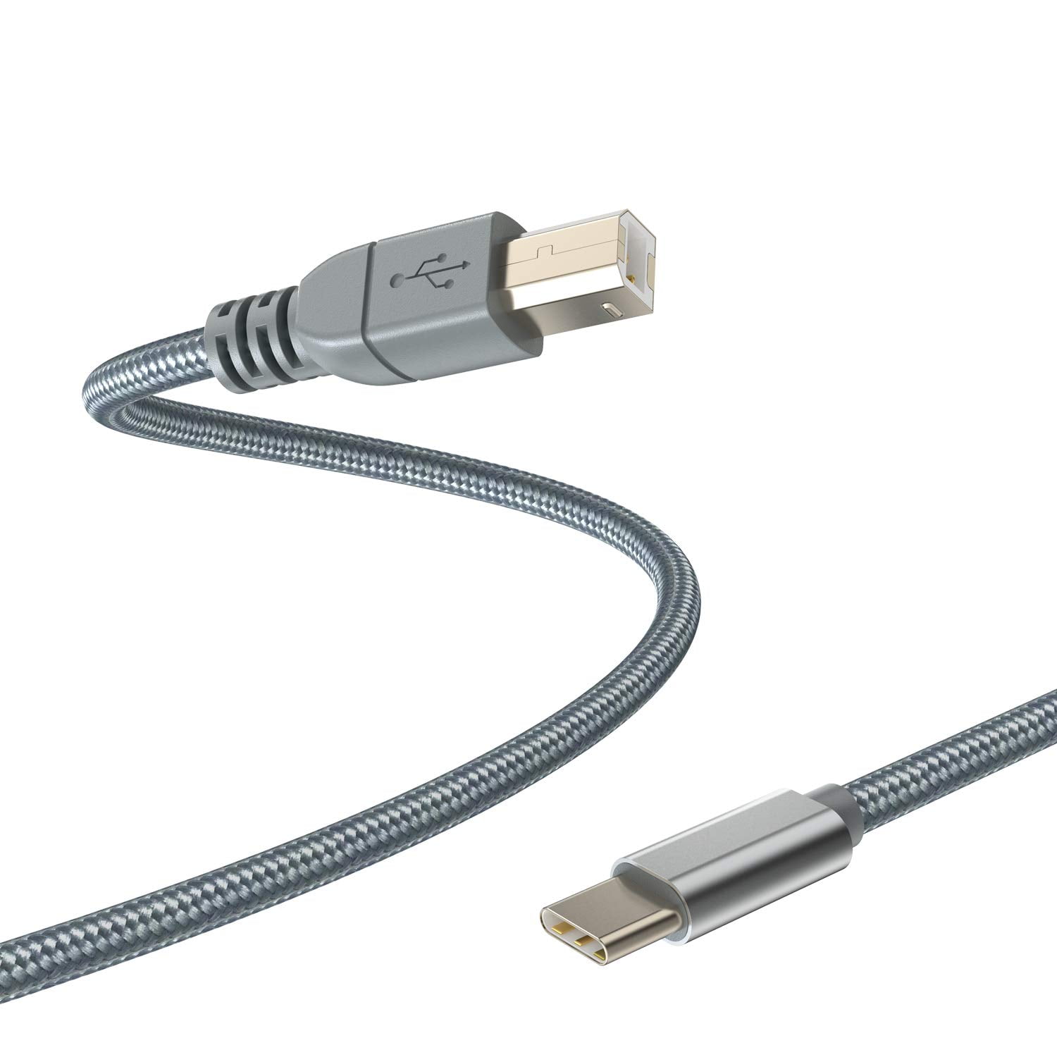 USBC Printer Cable,TypeC to TypeB Cable Compatible with MacBook/iMac