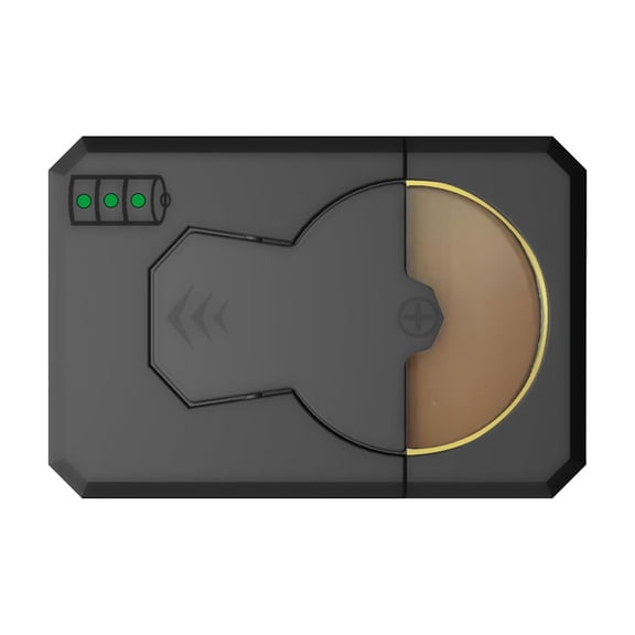 USB C Rechargeable Coin Charging Dock Button Cell Charging Base for ML2032/ML2016/ML2020/ML1220 Batteries Black