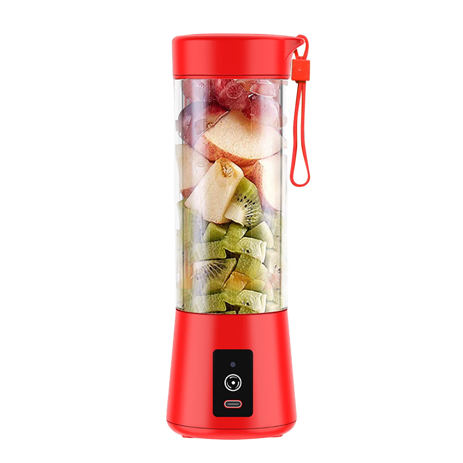 USB-C Rechargeable Portable Personal for Shakes Mini Travel Food Processor with Self-Cleaning Stainless Steel