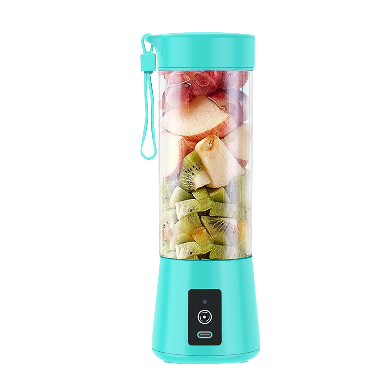 USB-C Rechargeable Portable Personal for Shakes Mini Travel Food Processor with Self-Cleaning Stainless Steel