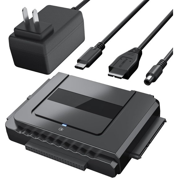 USB-C SATA/IDE Adapter, -Drive, 6Gbps, for 2.5/3.5" HDD/SSD